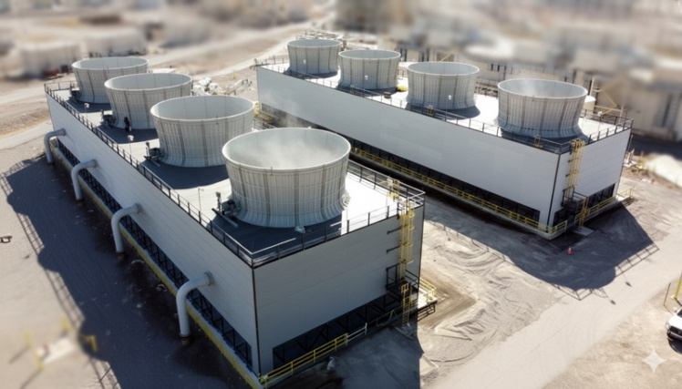 برج خنککننده، فن و پکینگ مناسب پتروشیمی