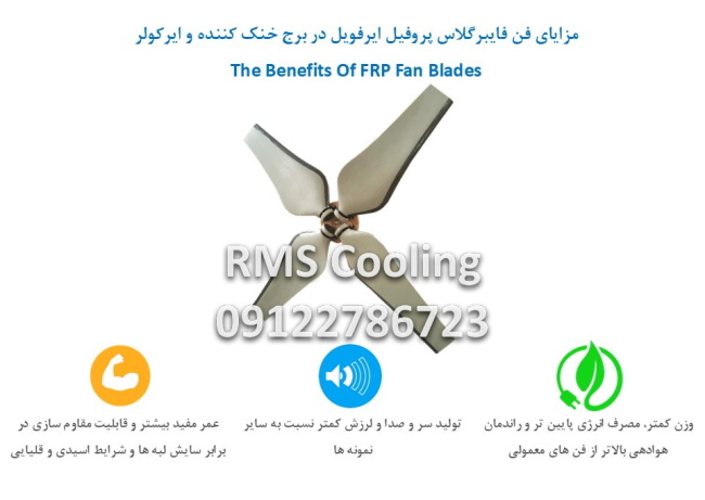 مزایابی پره پروفیل ایرفویل پیچش دار
