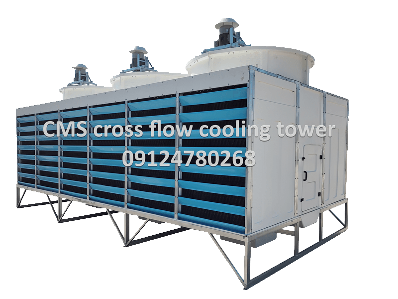 برج خنک کن کراس فلو(جریان متقاطع)
